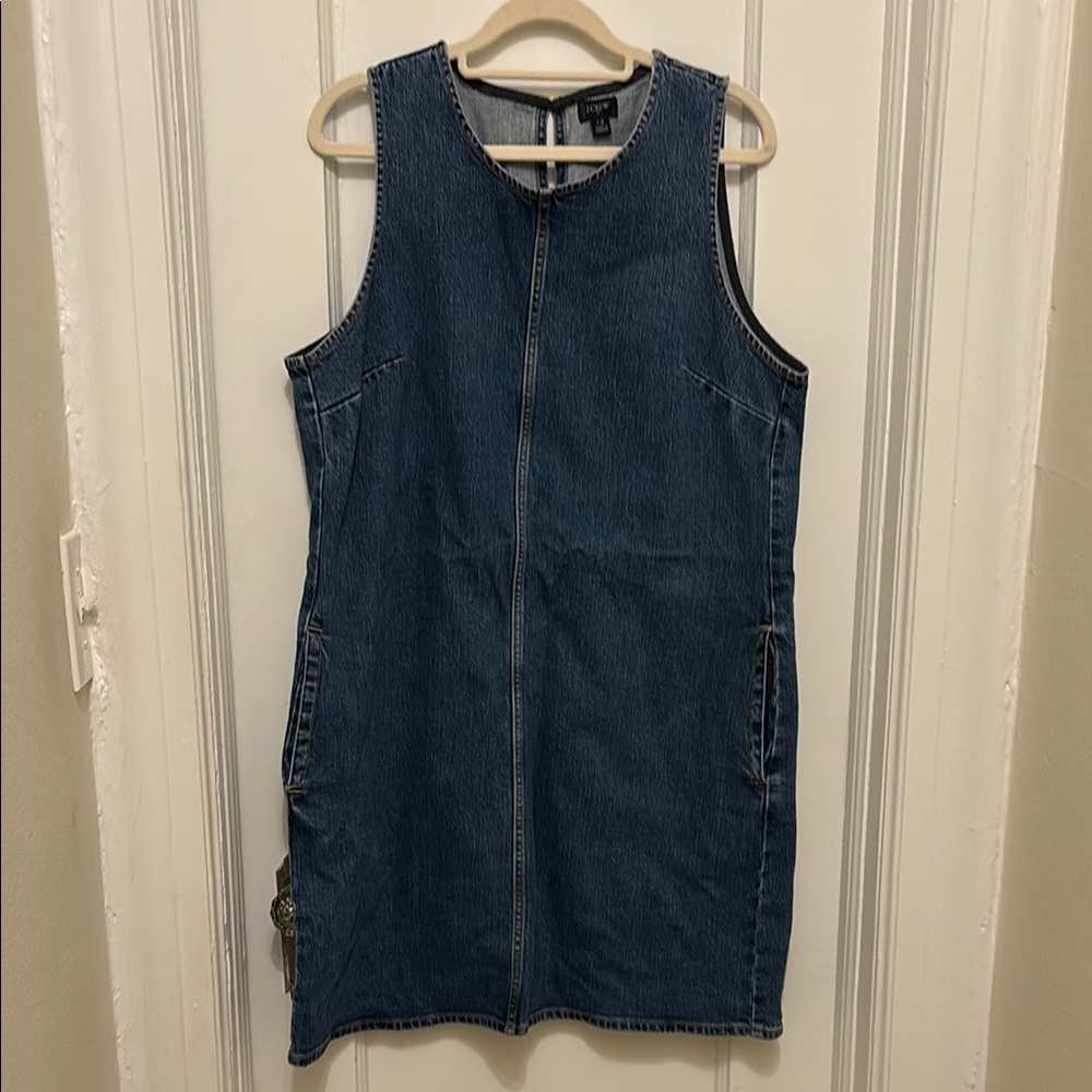 Sleeveless Denim Dress